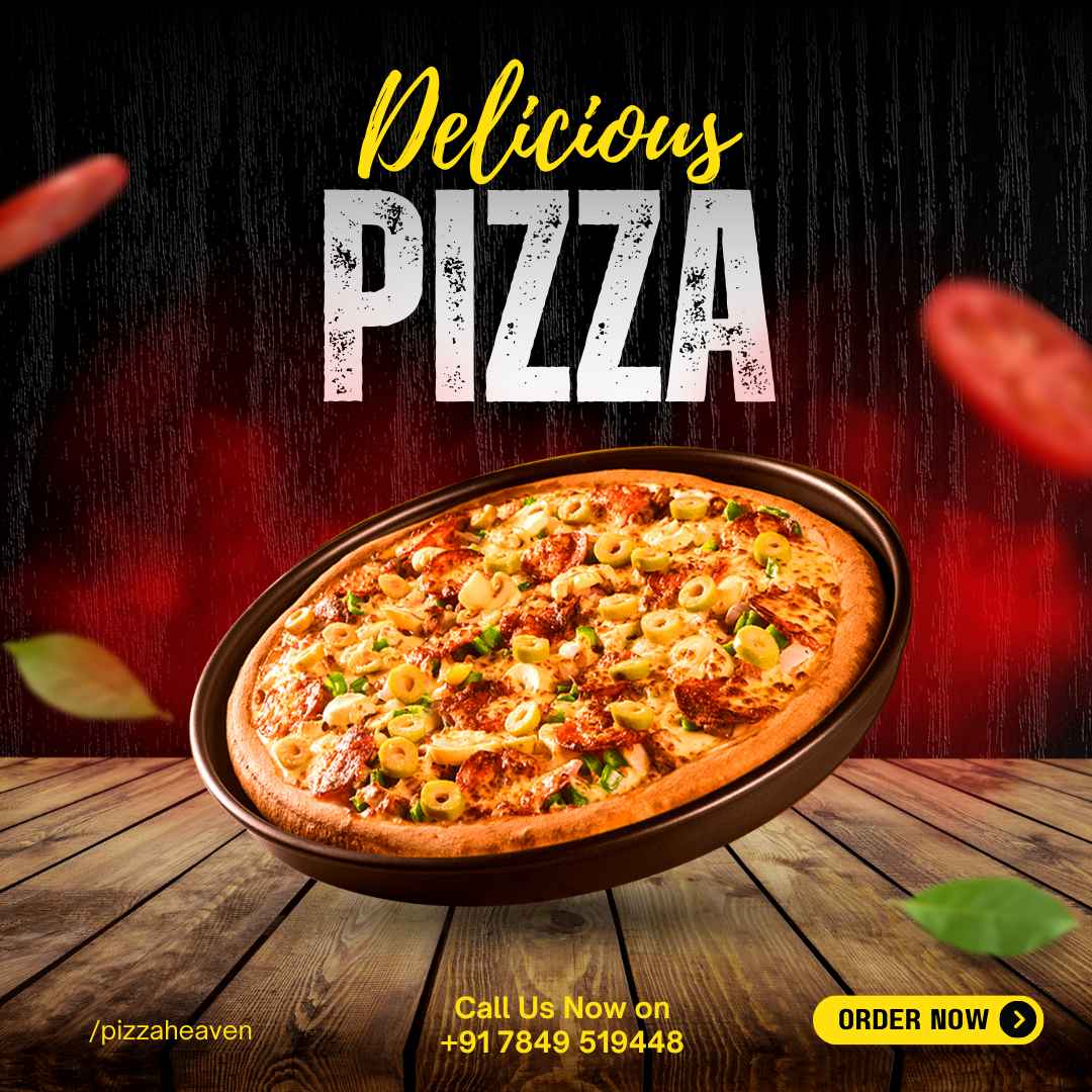 Modern Pizza Instagram Post