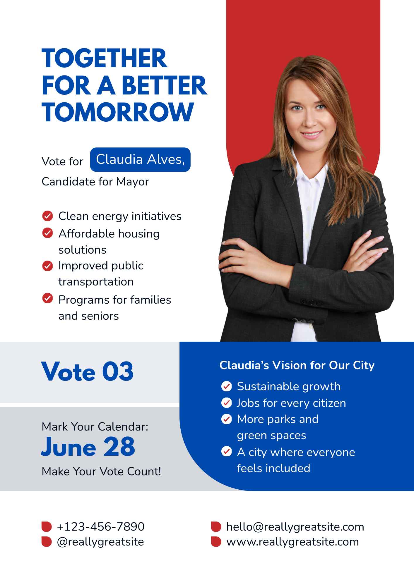 Detailed Political Poster