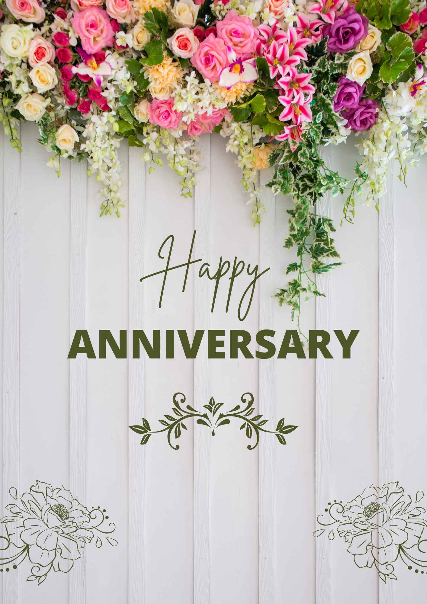 Classic Happy Anniversary